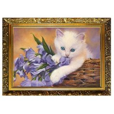 Алмазная мозаика Milato "Васильковые глазки", 29,5*20,5 см, 25 цветов