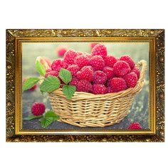 Алмазная мозаика Milato "Малиновая радость", 29,5*20,5 см, 25 цветов