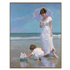 Алмазная мозаика Milato "Юный капитан", 30 цветов