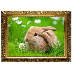 Алмазная мозаика Milato "В поле с ромашкой", 29,5*20,5 см, 25 цветов