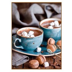 Алмазная мозаика Milato "Шоколадный восторг", 30 цветов