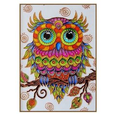 Алмазная мозаика Milato "Совушка", 28 цветов
