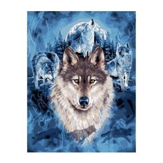Картина по номерам GX 38479 Стая волков 40*50 Paintboy