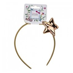 Lukky Fashion ободок для волос Звезда, 1шт