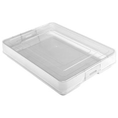 Контейнер для документов СТАММ А4, пластик, прозрачный