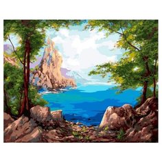 Картина по номерам GX 38469 Каменистый берег 40*50 Paintboy