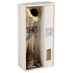 Набор подарочный "Эйфелева башня" (ваза,2 палочки с шариками,декор, аромамасло 30 мл), океан 170022 Queen Fair