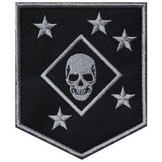 Нашивка (шеврон патч patch) "MARSOC Marine Raiders", вышивка на липучке, 8.4 x 9.9 см Teamzlo Workshop