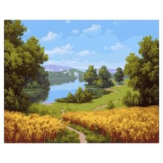 Картина по номерам PK 90016 Хлеба зреют (Бабичев В.) 40*50 Эксклюзив Paintboy