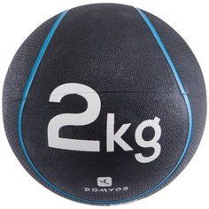 МЕДБОЛ 2 кг диаметр 22 см СИНИЙ NYAMBA X Декатлон Decathlon