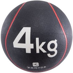 МЕДБОЛ 4 кг диаметр 24 см КРАСНЫЙ NYAMBA X Декатлон Decathlon