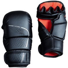 Перчатки для смешанных единоборств, черные 500 M/L OUTSHOCK X Декатлон Decathlon