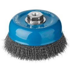 ЗУБР "ПРОФЕССИОНАЛ". 35261-150_z02 Щетка чашечная для УШМ, витая стальная проволока 0,3мм, 150ммхМ14