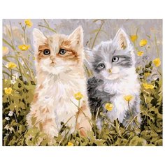 Картина по номерам Белоснежка "Славная парочка", 30x40 см