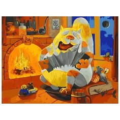 Картина по номерам "Василич", 30x40 см Белоснежка