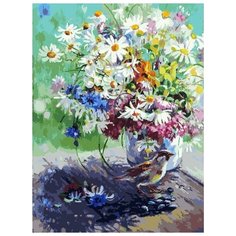 Картина по номерам "Спасибо", 30x40 см Белоснежка