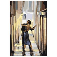 Картина по номерам Живопись по Номерам "Танго при свете фонарей", 40x60 см