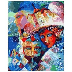 Картина по номерам Белоснежка "Карнавал 3", 40x50 см