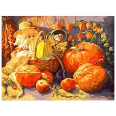 Картина по номерам "Домовые", 30x40 см Белоснежка