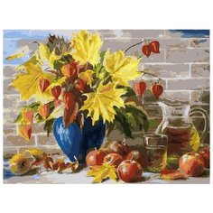 Картина по номерам Белоснежка "Сентябрь", 30x40 см