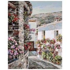 Картина по номерам "В провинции Гранада", 40x50 см Белоснежка