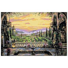 Картина по номерам Живопись по Номерам "Вид на закат", 40x60 см