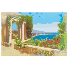 Картина по номерам, 100 x 150, RP24, "Живопись по номерам", набор для раскрашивания, раскраска