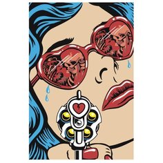 Картина по номерам, 100 x 150, PA151, "Живопись по номерам", набор для раскрашивания, раскраска