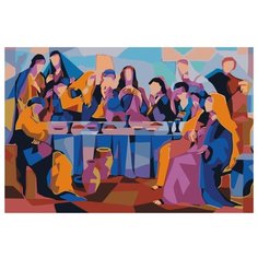 Картина по номерам, 100 x 150, PA203, "Живопись по номерам", набор для раскрашивания, раскраска