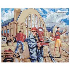 Картина по номерам, 100 x 125, LV13, "Живопись по номерам", набор для раскрашивания, раскраска