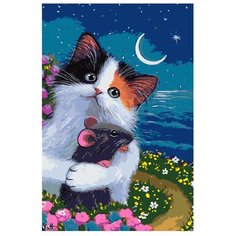 Картина по номерам, 100 x 150, A455, "Живопись по номерам", набор для раскрашивания, раскраска