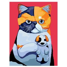 Картина по номерам, 75 x 100, A294, "Живопись по номерам", набор для раскрашивания, раскраска