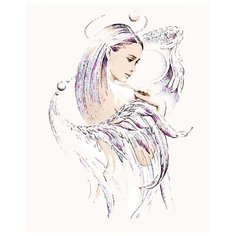Картина по номерам, 100 x 125, KTMK-virgowings11, "Живопись по номерам", набор для раскрашивания, раскраска