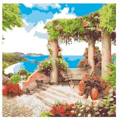 Картина по номерам, 100 x 100, RP20, "Живопись по номерам", набор для раскрашивания, раскраска