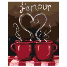 Картина по номерам, 100 x 125, RO69, "Живопись по номерам", набор для раскрашивания, раскраска