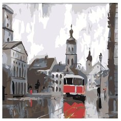 Картина по номерам, 100 x 100, AB01, "Живопись по номерам", набор для раскрашивания, раскраска