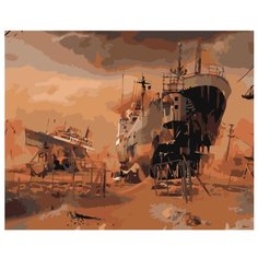 Картина по номерам, 100 x 125, Z-AB400, "Живопись по номерам", набор для раскрашивания, раскраска
