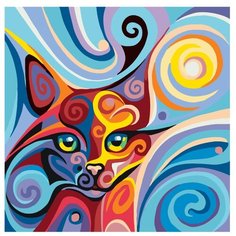 Картина по номерам, 100 x 100, A392, "Живопись по номерам", набор для раскрашивания, раскраска