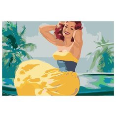 Картина по номерам, 100 x 150, RA039, "Живопись по номерам", набор для раскрашивания, раскраска