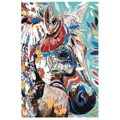 Картина по номерам, 100 x 150, A483, "Живопись по номерам", набор для раскрашивания, раскраска
