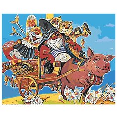 Картина по номерам, 100 x 125, Z-Z25362, "Живопись по номерам", набор для раскрашивания, раскраска