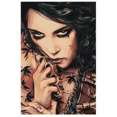 Картина по номерам, 100 x 150, RO2303, "Живопись по номерам", набор для раскрашивания, раскраска