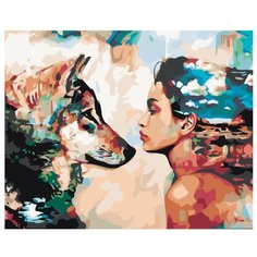 Картина по номерам, 100 x 125, KTMK-90744, "Живопись по номерам", набор для раскрашивания, раскраска