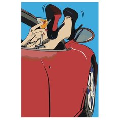 Картина по номерам, 100 x 150, RO277, "Живопись по номерам", набор для раскрашивания, раскраска