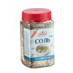 Соль морская для первых блюд 400 гр., ПЭТ-банка Фарсис