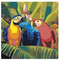 Картина по номерам, 100 x 100, A93, "Живопись по номерам", набор для раскрашивания, раскраска