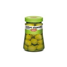 Оливки зеленые гигантские 470 г, Olive verdi Giganti DAmico 470 gr