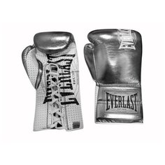 Перчатки боевые Everlast 1910 Classic 8oz метал.