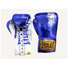 Перчатки боевые Everlast 1910 Classic 10oz син.
