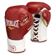 Перчатки боевые Everlast MX Pro Fight 8oz красн.